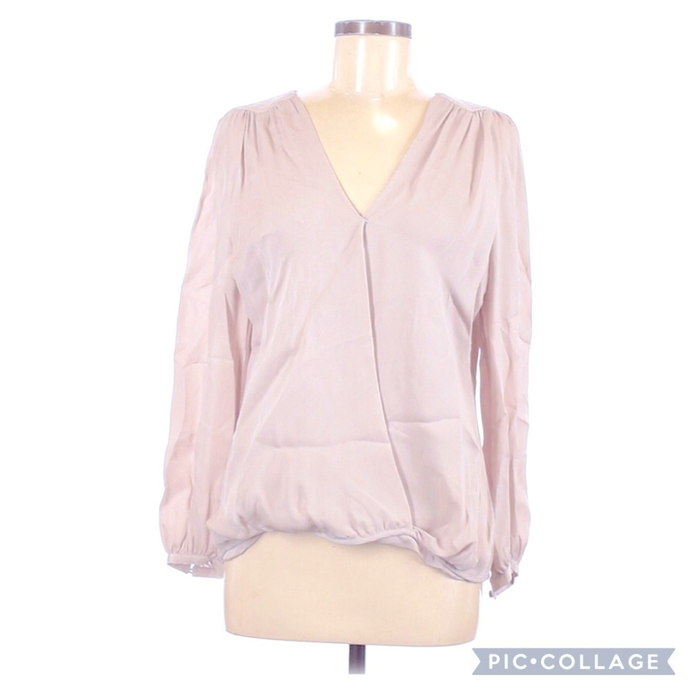 Authentic Parker Silk Long Sleeve Blouse